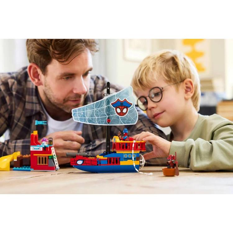 LEGO® Marvel Team Spidey Pirate Ship Building Kit