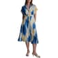 Womens DKNY Sport Short Sleeve Abstract Shirtdress - image 3