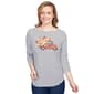 Petite Ruby Rd. Must Haves II Fall Y&#39;all Striped 3/4 Sleeve Tee - image 1