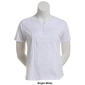Womens Hasting & Smith Lace Front Henley Pintuck Blouse - image 3