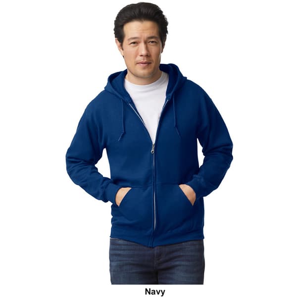 Mens Gildan® Heavyblend Fleece Full Zip Hoodie