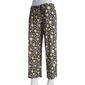 Womens MUK LUKS&#40;R&#41; Sunflowers Wide Leg Cloud Knit Crop Pajama Pants - image 1