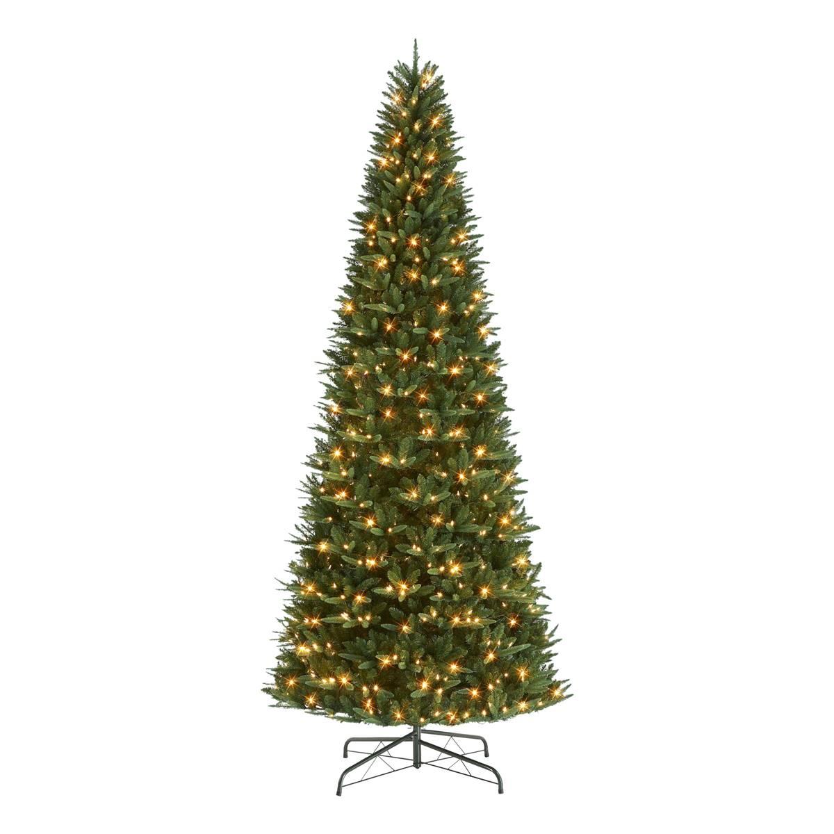 Puleo International 12ft. Pre-Lit Monroe Fir Tree