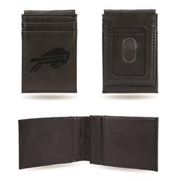 Mens NFL Buffalo Bills Faux Leather Front Pocket Wallet