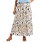 Womens Robert Louis Coastal Pull On Drawstring Tier Maxi Skirt - image 1