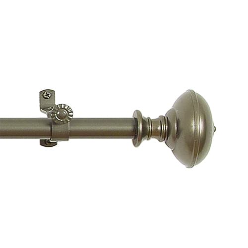 Achim Buono II Othello Decorative Rod - Pewter - image 