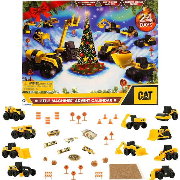 CAT Construction Toys Little Machines Advent Calendar - image 