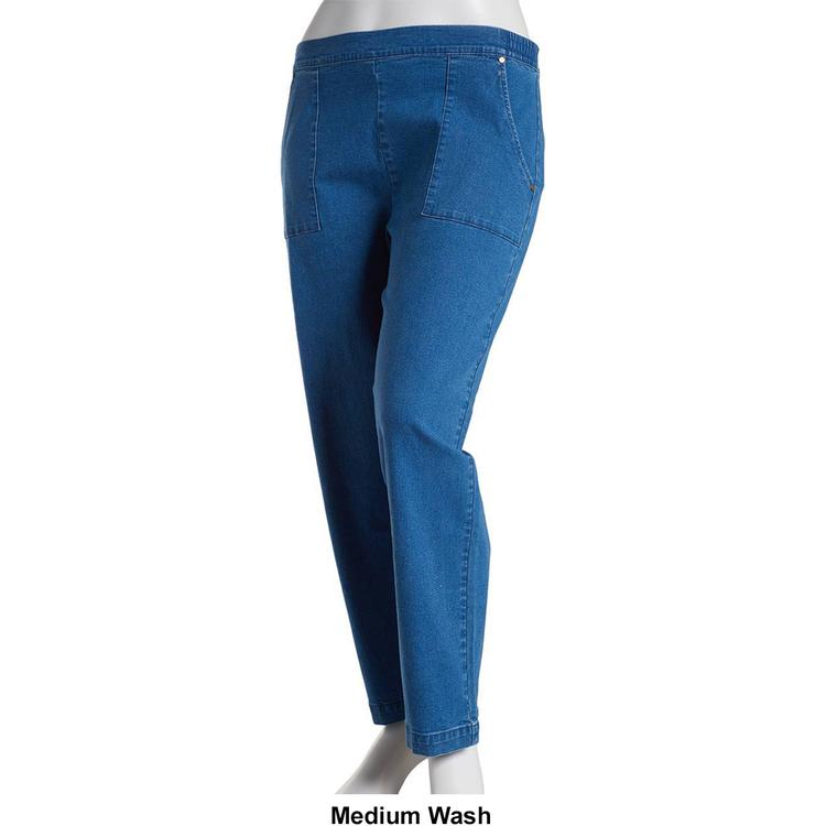 Womens Hasting & Smith Pull On Denim Pants - Average