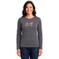 Womens MCC Sportswear Happy Halloween Icon Long Sleeve Tee - image 1