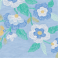 Petite Alfred Dunner Caribbean Blues Floral Embroidery Blouse - image 6