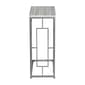 9th & Pike® Grey Metal and Wood Contemporary Accent Table - image 5