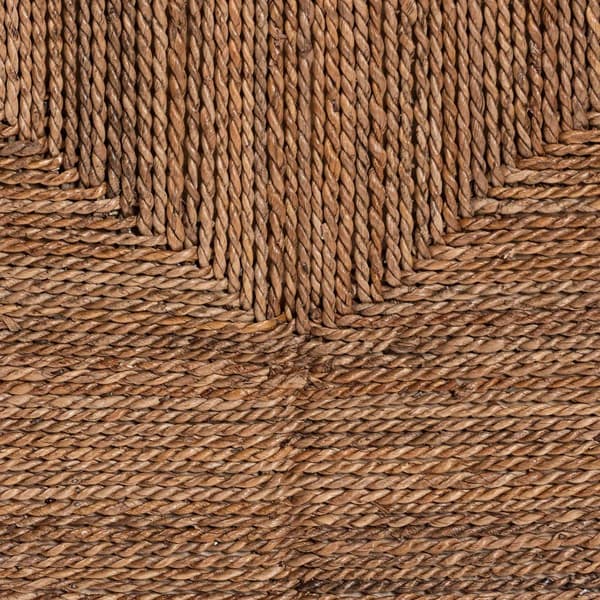 bali & pari Liza Bohemian Natural Seagrass End Table
