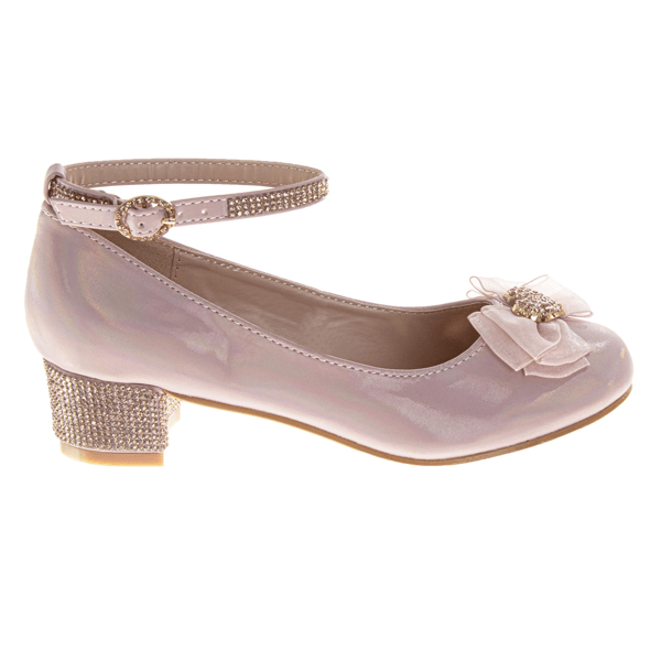 Little Girls Badgley Mischka® Buckle Dress Heels