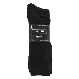 Mens Ike Behar 5pk. Dress Socks - Black