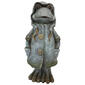 Santa's Workshop 17in. Raincoat Frog Statue - image 1