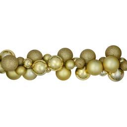 Northlight Seasonal 6ft. Shatterproof Gold Christmas Garland