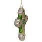 Northlight Seasonal 5in. Irish Cross Glass Christmas Ornament - image 3