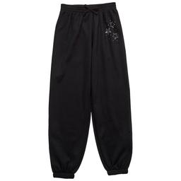 Girls (7-16) Star Ride(R) Fleece Lined Joggers w/ Rhinestone Stars