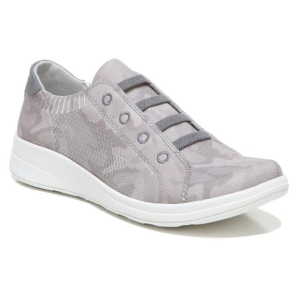 Womens BZees Golden Knit Camo Slip-On Sneakers - image 