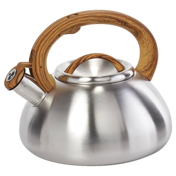 Healthy Living 3qt. Whistling Tea Kettle - Stainless Steel - image 