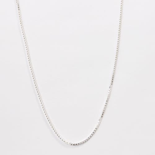 Pure 100 by Danecraft Silver 24in. Box Chain Necklace