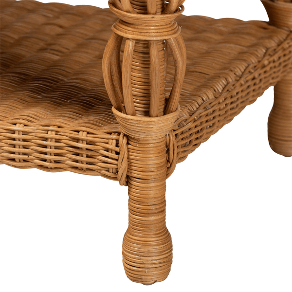 bali & pari Dolby Natural Rattan Coffee Table