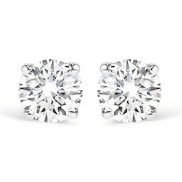 Haus of Brilliance White Gold 1ctw Lab Grown Diamond Stud Earring