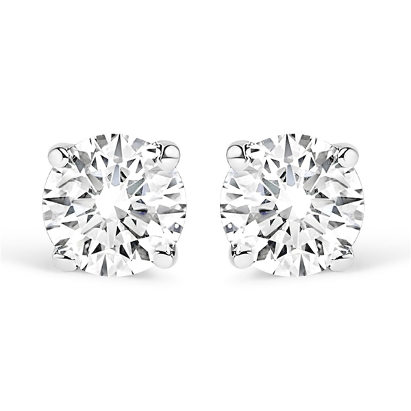 Haus of Brilliance Gold 1ctw Lab-Grown Diamond Stud Earrings - image 