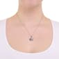 Athra 18in. Silver Plated Fish Pendant Necklace - image 3