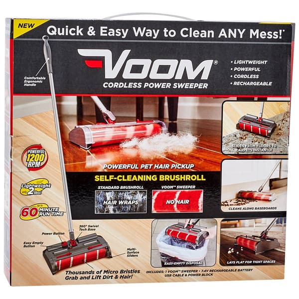 As Seen On TV Voom Cordless Power Sweeper - image 