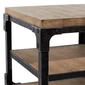 9th & Pike® Brown Wood Industrial-Inspired Accent Table - image 5