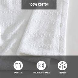 Eddie Bauer Variegated Weave Stripe Blanket