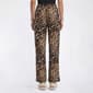 Womens Soho Apparel Zebra Drawstring Tie Wide Leg Pants - image 2