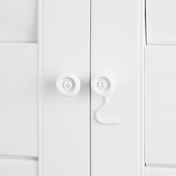 Faux Wood Plantation Shutter Kit - 27-29x54in. - 31-33x60in.