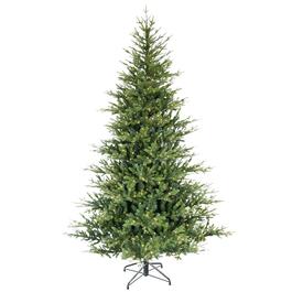 Puleo International 6.5ft. Pre-Lit Alberta Spruce Christmas Tree
