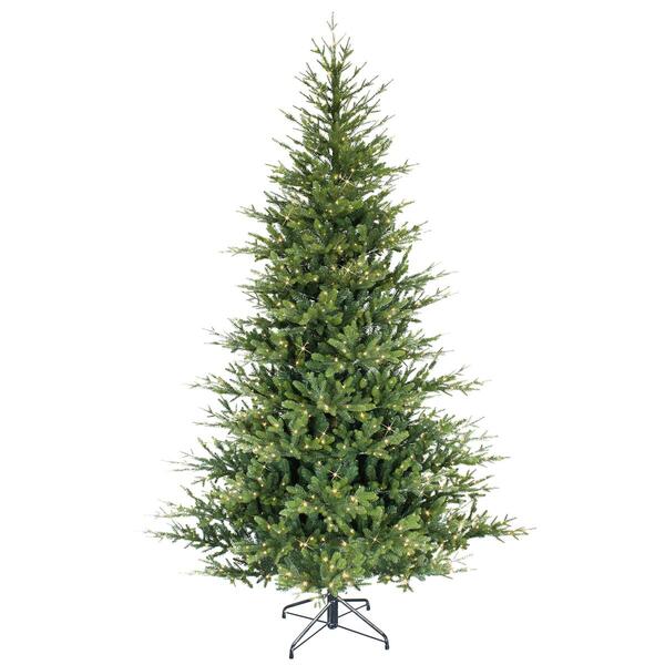 Puleo International 6.5ft. Pre-Lit Alberta Spruce Christmas Tree - image 