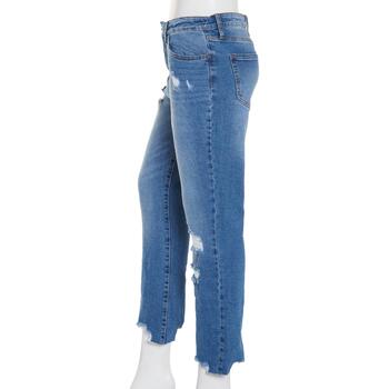 Juniors Celebrity Pink Straight Ankle Skinny Jeans - Medium Wash - Boscov's