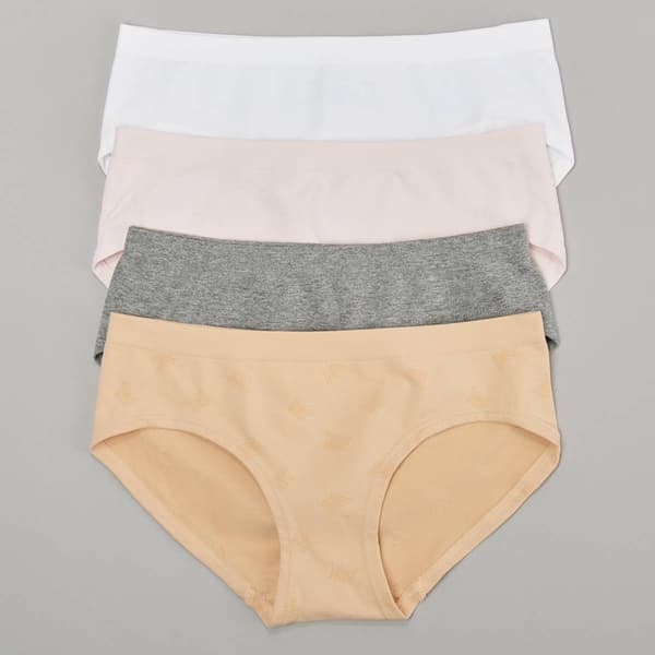 Girls &#40;7-14&#41; Rene Rofe&#40;R&#41; 4pk. Butterfly Hipster Underwear - image 