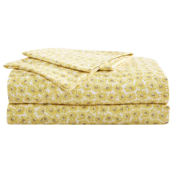 Betsey Johnson Sunflower Field Microfiber Sheet Set
