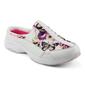 Womens Easy Spirit Traveltime Leather Floral Clogs - image 1