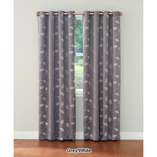 Birch Blackout Grommet Curtain Panel