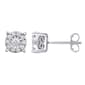 Nova Star&#40;R&#41; Sterling Silver Lab Grown Diamond Stud Earrings - image 1