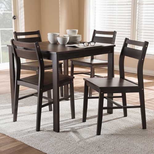 Baxton Studio Lovy Dining 5pc. Set - image 