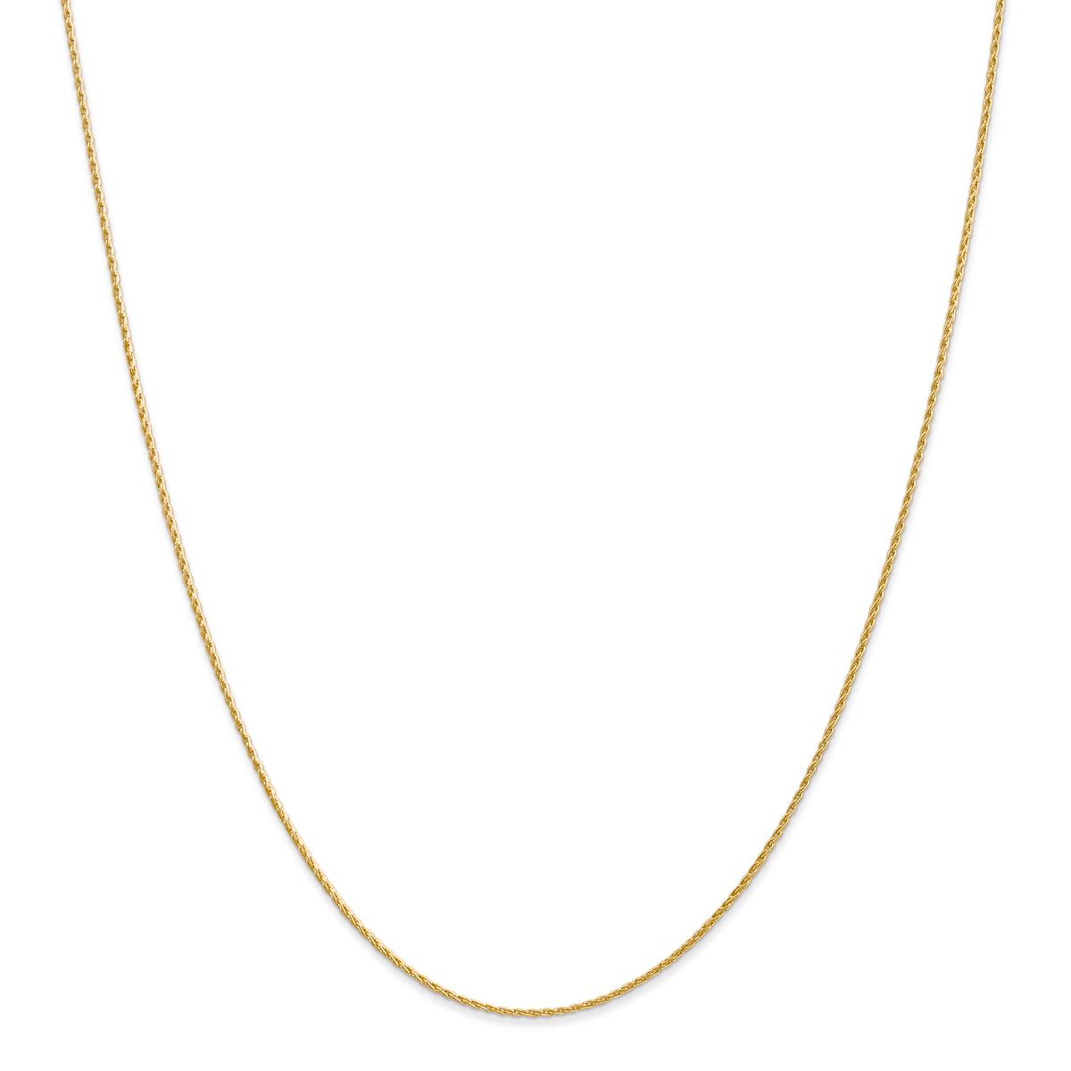 Gold Classics™ 1.0mm. 14kt. Baby Parisian Wheat Necklace