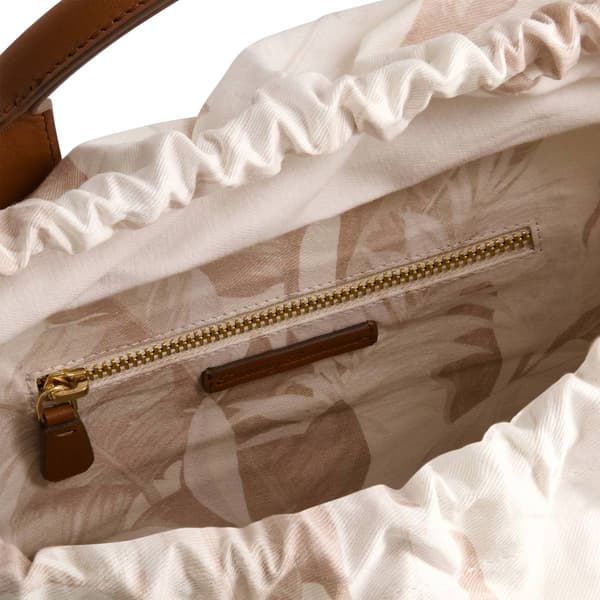 Tommy Bahama Solid Canvas Medium Tote w/ Leather Trim