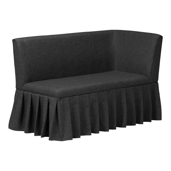 Baxton Studio Randolph 3pc. Fabric Upholstered Dining Nook Set
