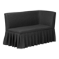 Baxton Studio Randolph 3pc. Fabric Upholstered Dining Nook Set - image 2