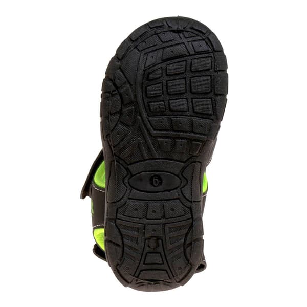 Big Boy Rugged Bear Hook & Loop Closed Toe Sport Sandals
