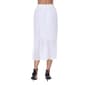 Womens White Mark Pleated Midi Skirt - image 3
