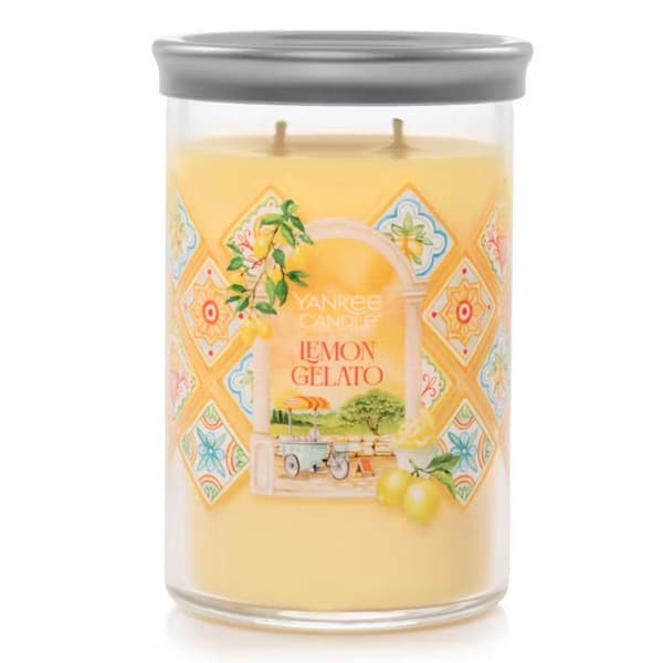 Yankee Candle(R) 20oz. Signature Lemon Gelato Tumbler Candle - image 